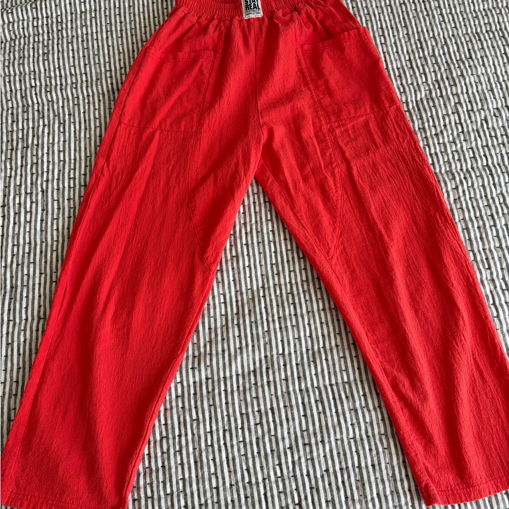 Women’s Red/Orange Pants